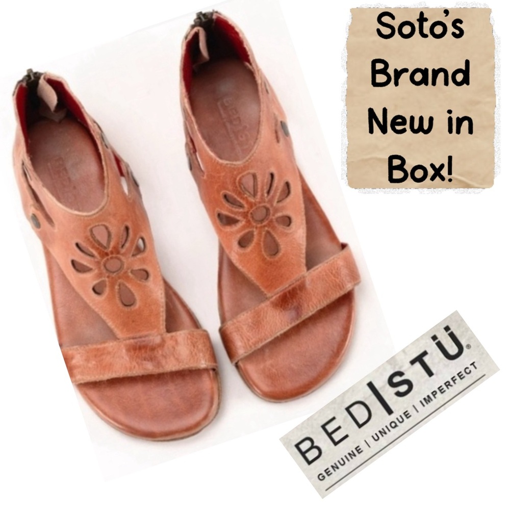 Bed Stu, SOTO, Size 9.5, with beautiful, cut-out, Design, Brand NEW in BOX!